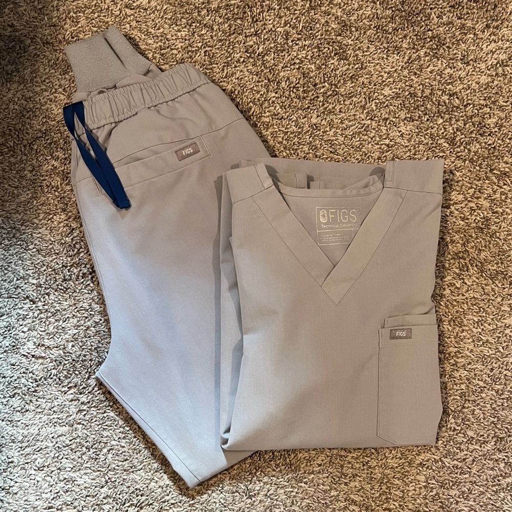Grey FIGS Scrubs